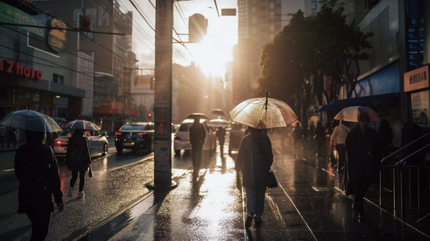 The Powerful Spiritual Meanings Of A Sun Shower Heavenly Sign