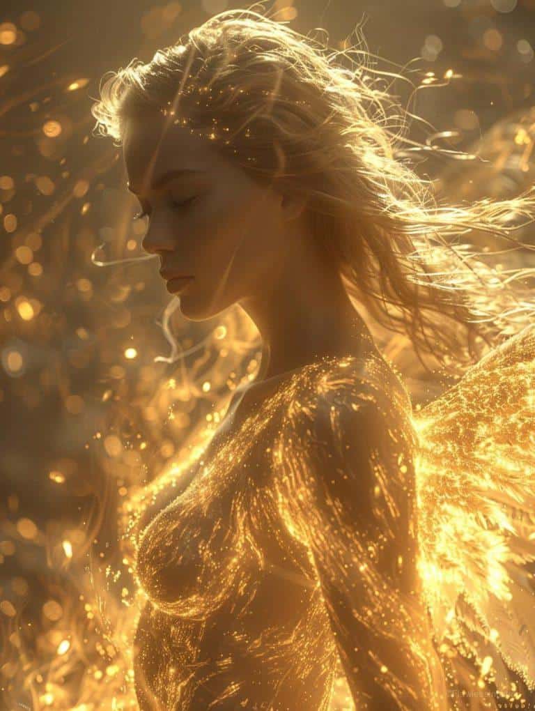 Image of angel numbers 777 glowing in the night sky_3