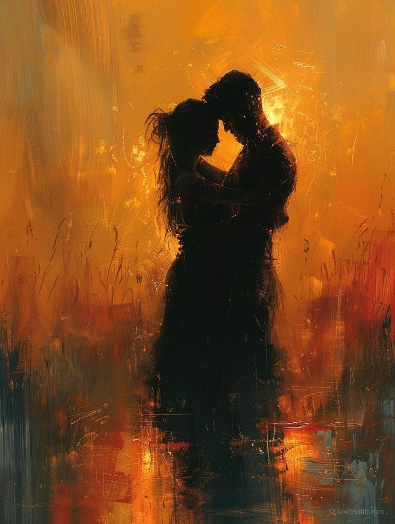 A couple of Aries woman and Gemini man smiling together_3