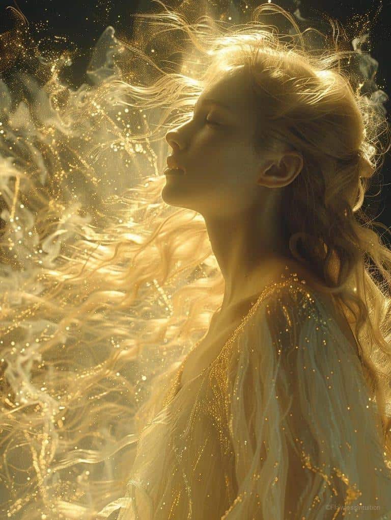 Image of angel number 222 glowing in the sky_3