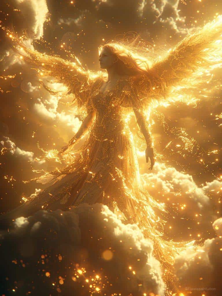 A clock showing 3:33 with a serene background._3