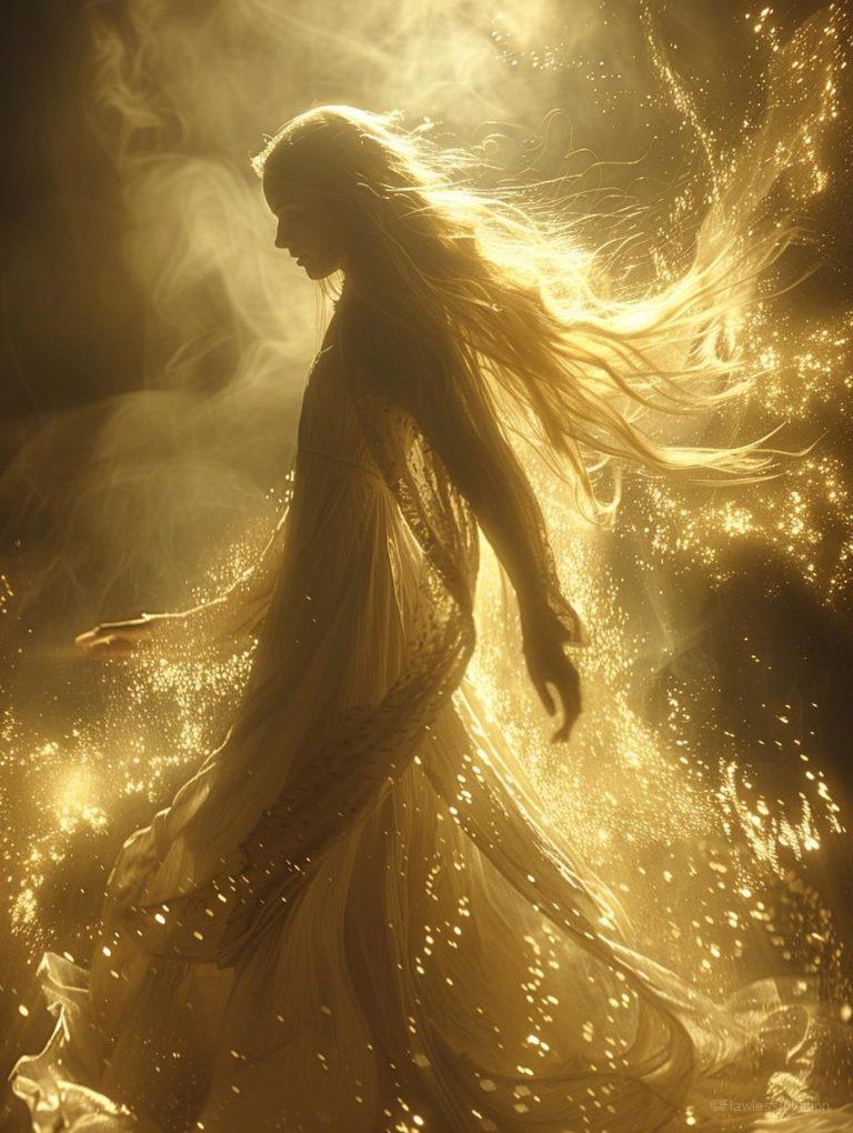 A clock displaying the time 5:55 in soft candlelight_3