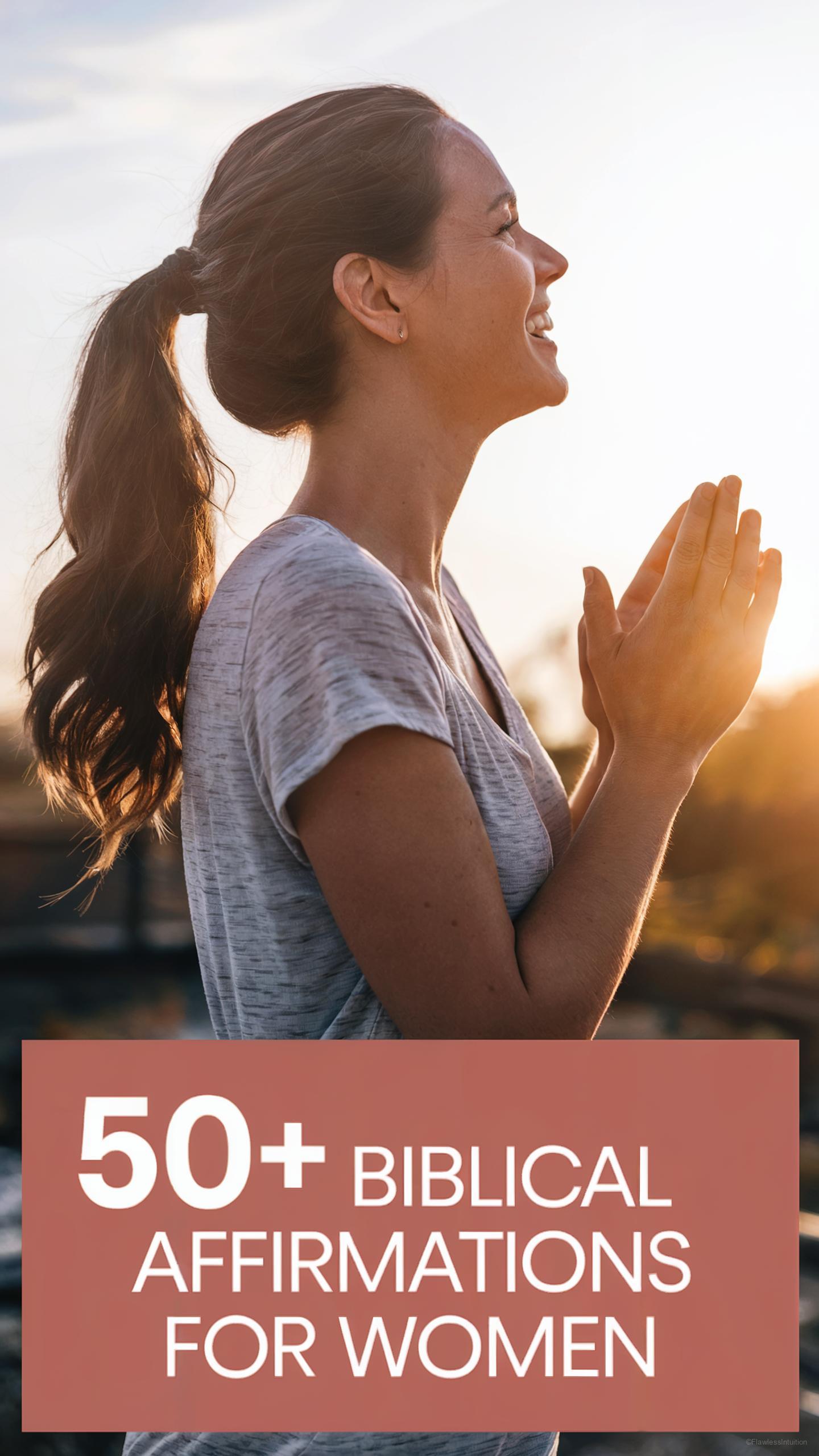 50+ Positive Biblical Affirmations For Women