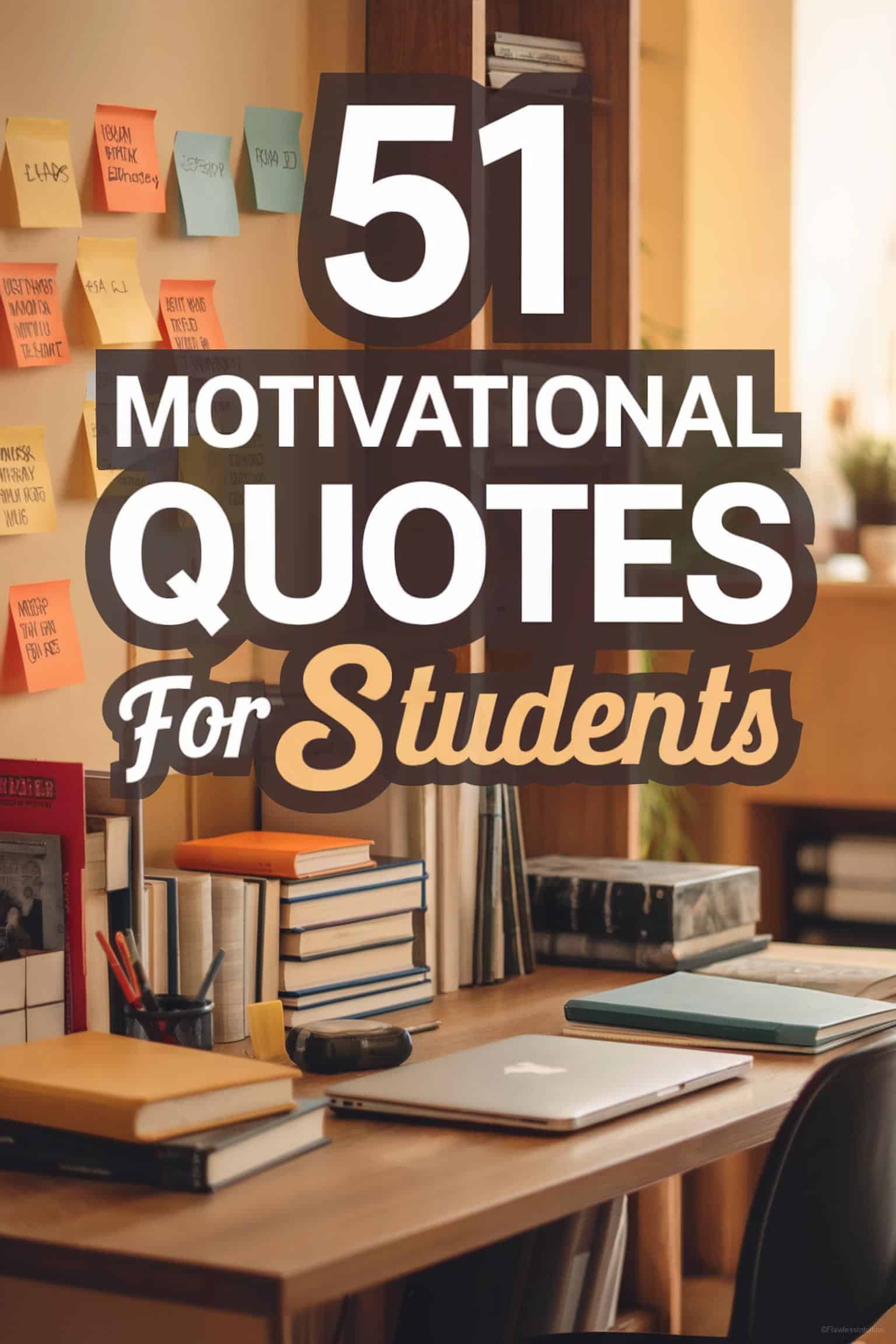 51 Motivational Quotes For Students