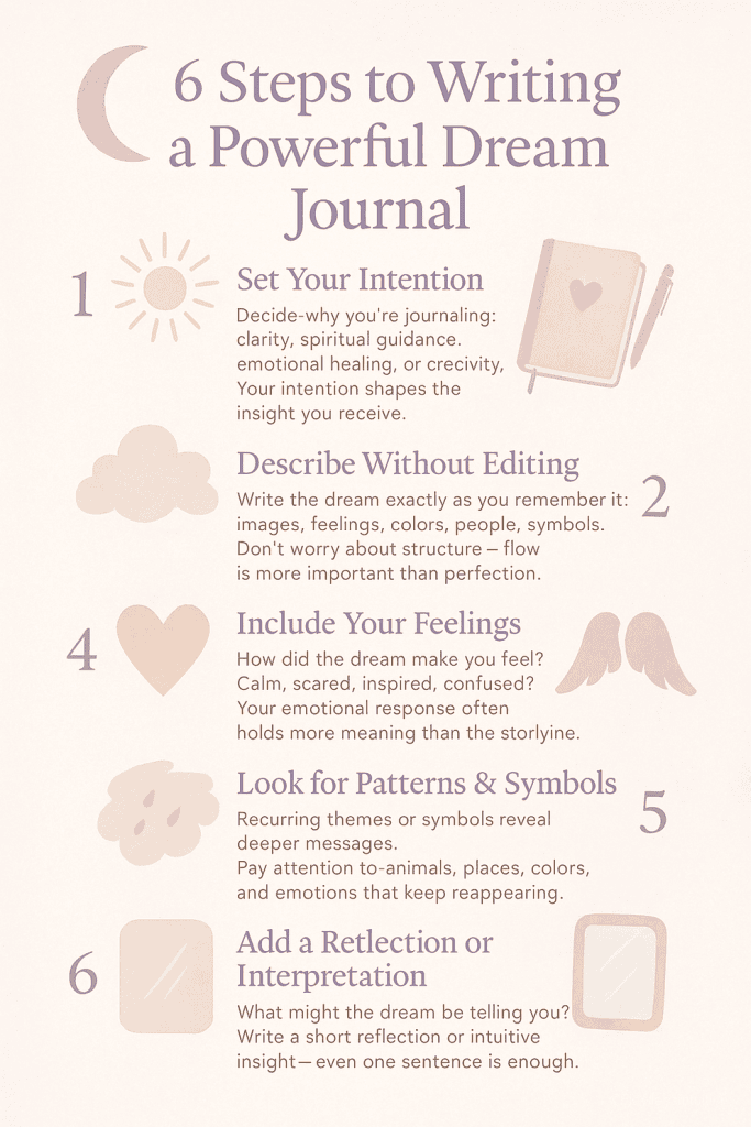 How to create a dream journal