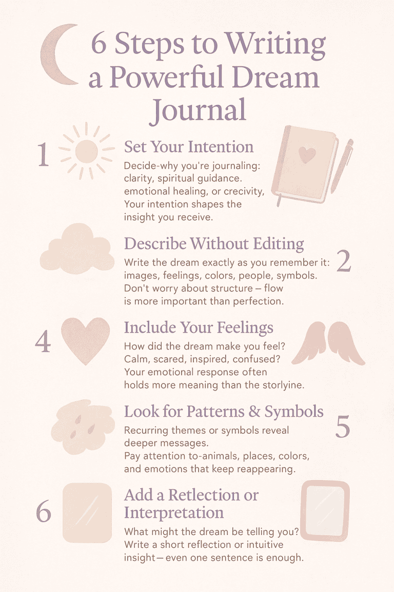 How to create a dream journal
