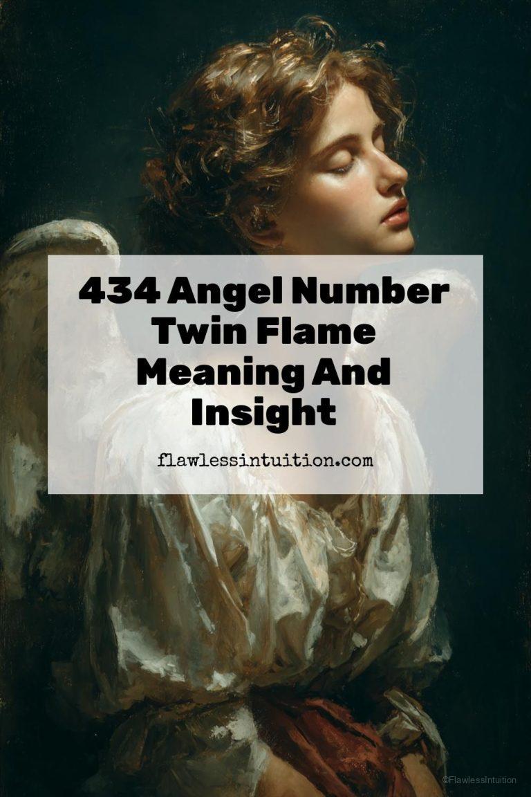 A person seeing the 434 angel number on their phone screen