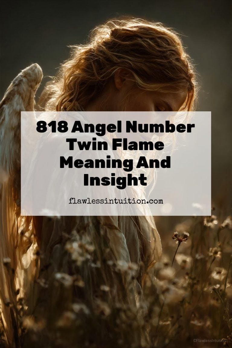 Angel number 818 displayed on a digital clock screen