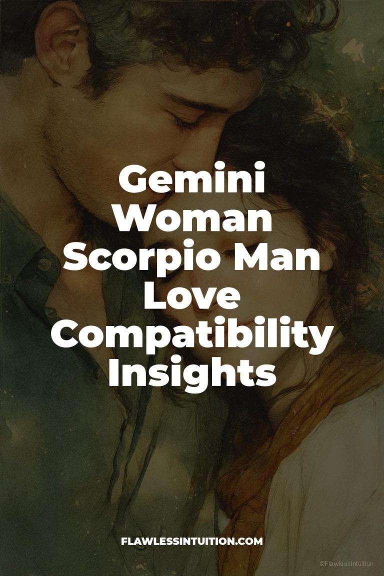 Gemini woman and Scorpio man communicating confidently