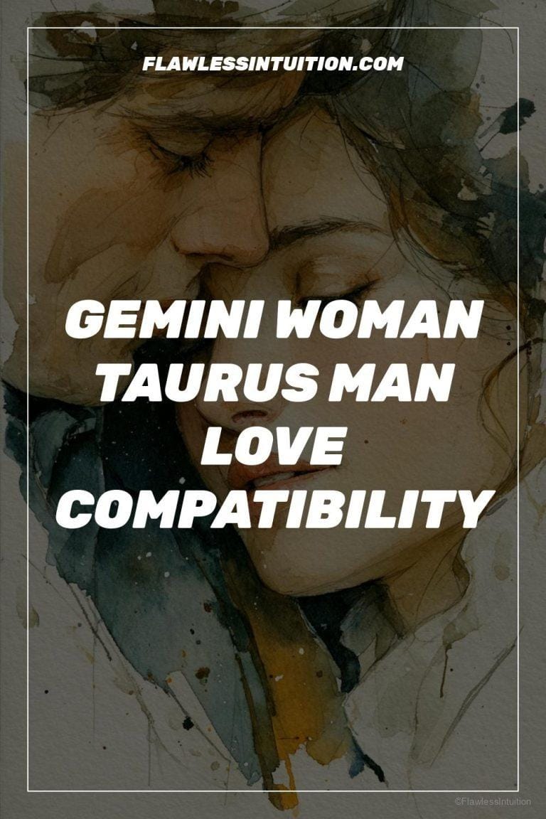 Gemini woman and Taurus man enjoying a cozy walk