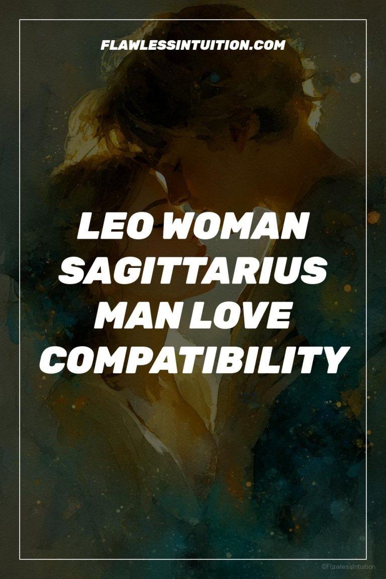 Leo woman and Sagittarius man enjoying outdoor adventure