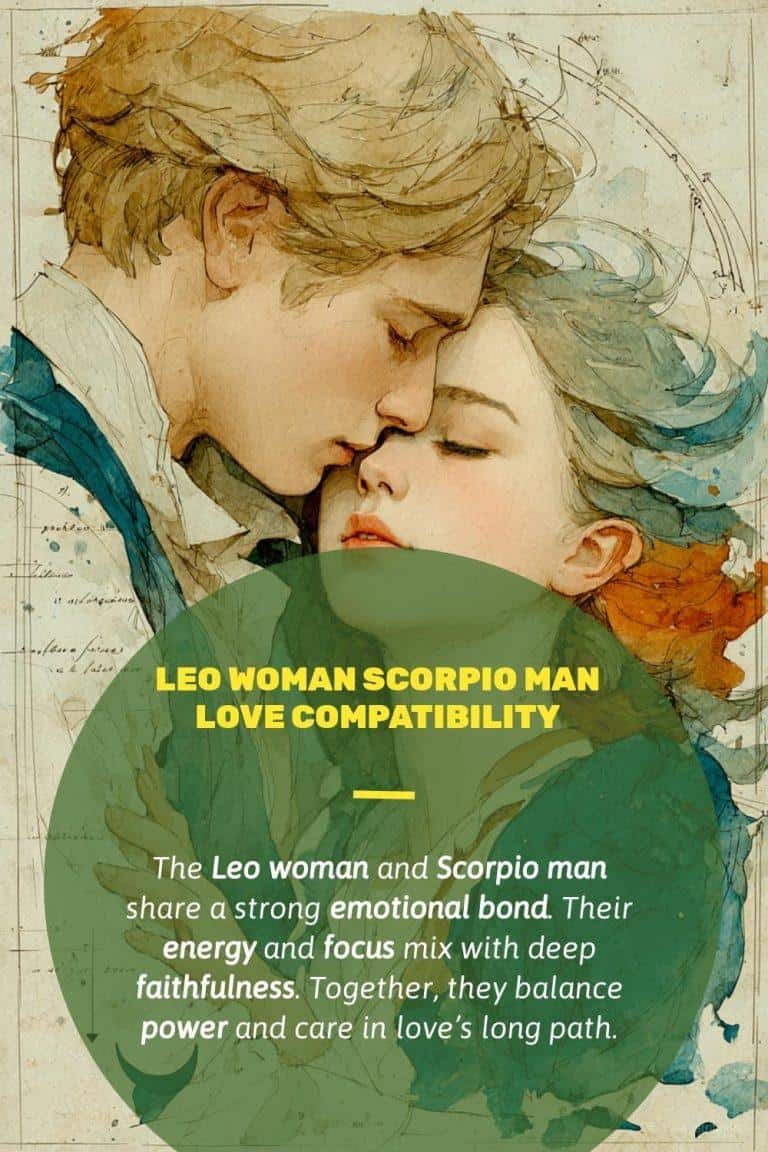Leo woman and Scorpio man holding hands together