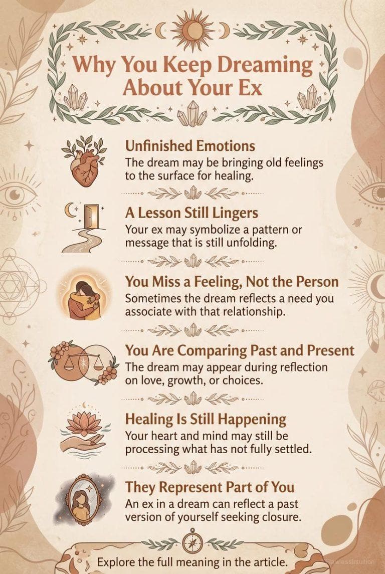 Dreaming about ex partner at night with moonlight